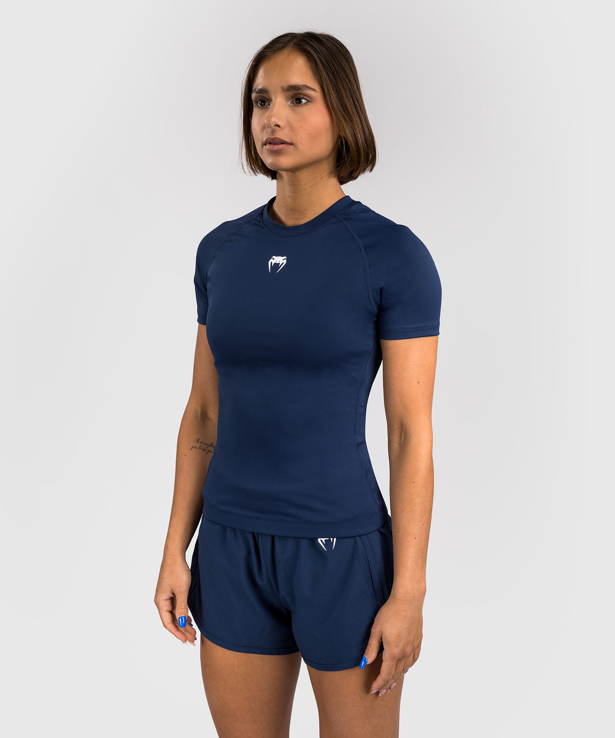 Rashguard à manches courtes pour Femmes Venum Aero XT - Indigo