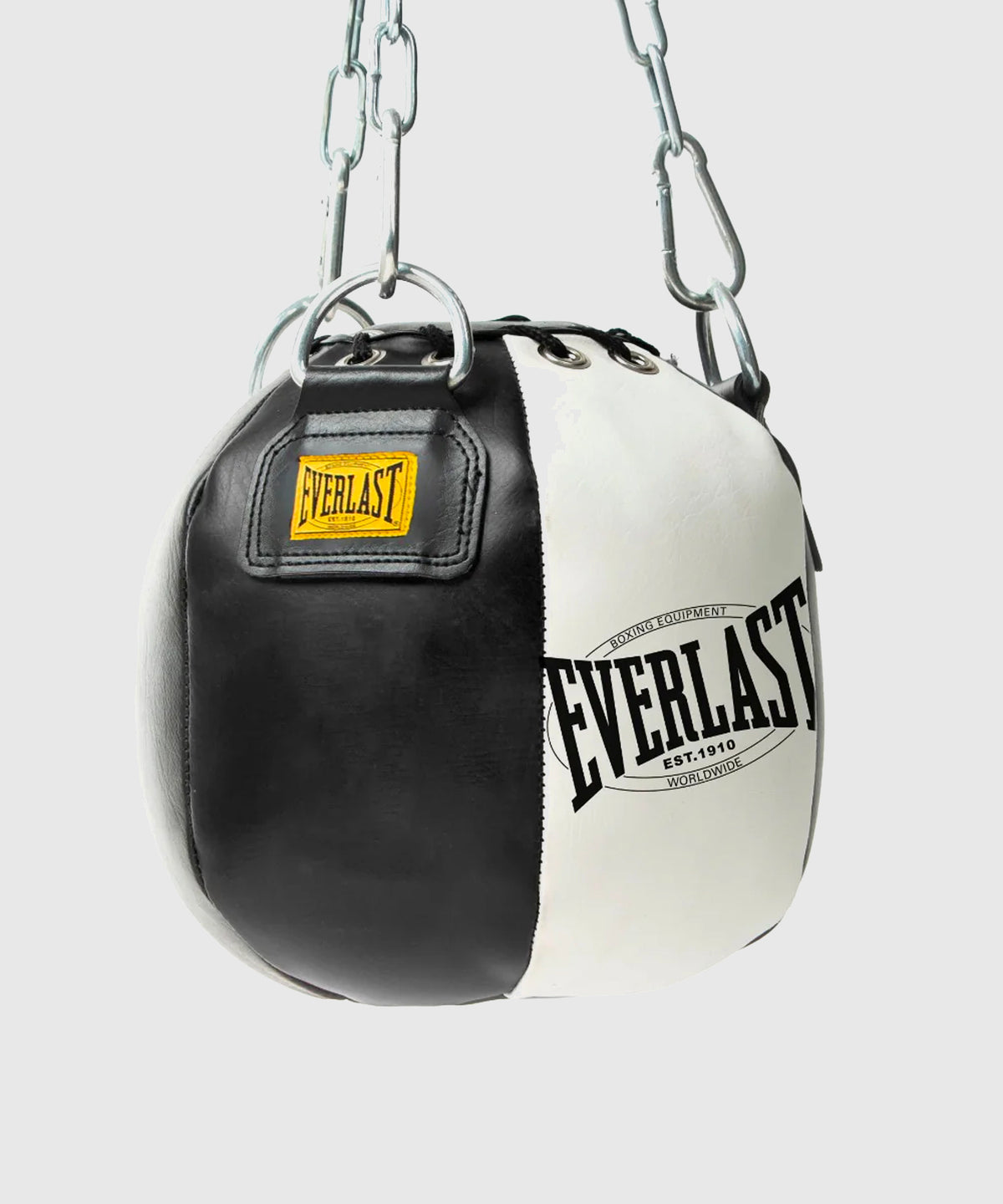 Everlast 1910 Headhunter Punching Bag – Black/White