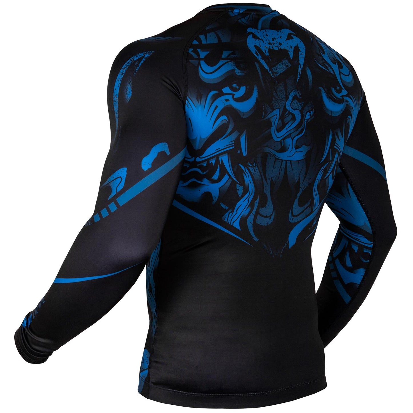 Venum Devil Rashguard - Langarm - Marineblau/Schwarz