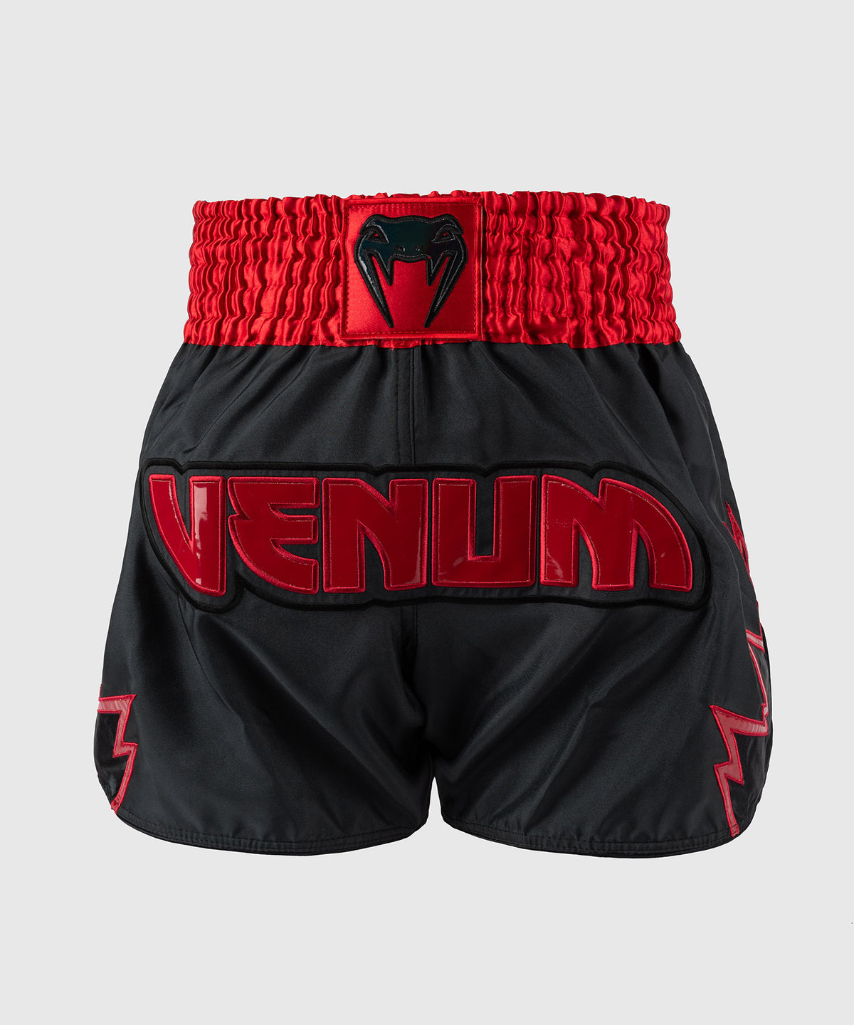 Venum Inferno Muay Thai Shorts - Charcoal Grey/Red