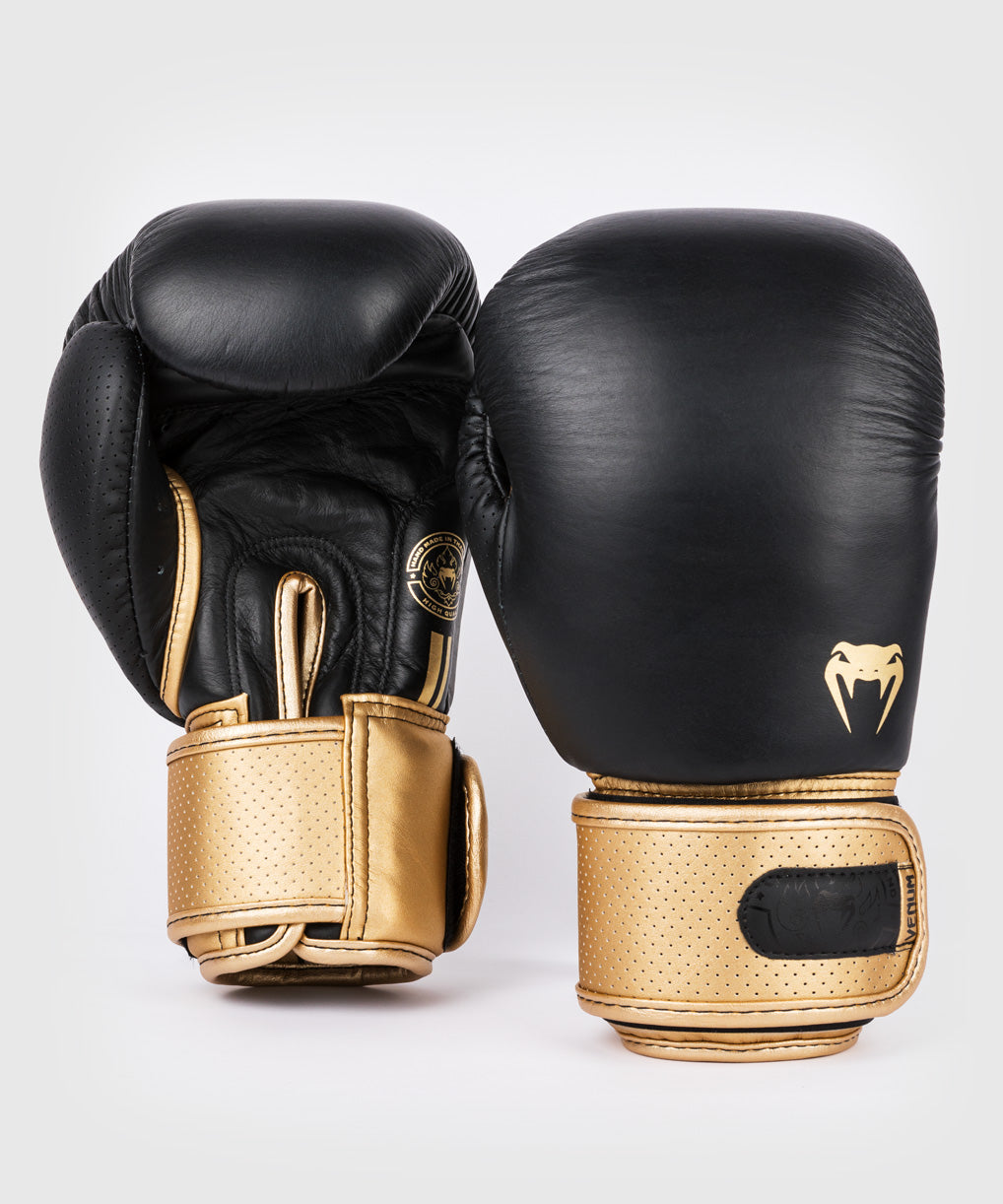 Guantes de boxeo Venum Power 2.0 - Negro/Dorado