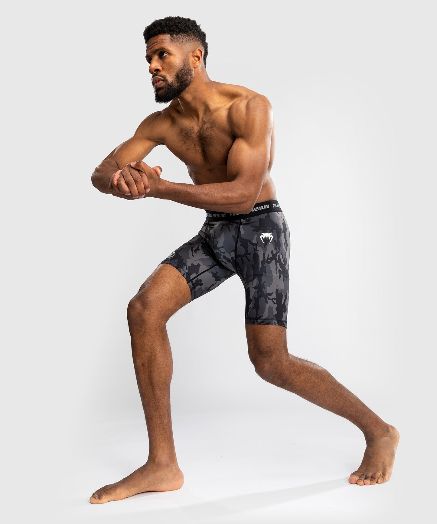 Short de Compression Venum x Polaris - Noir/Gris