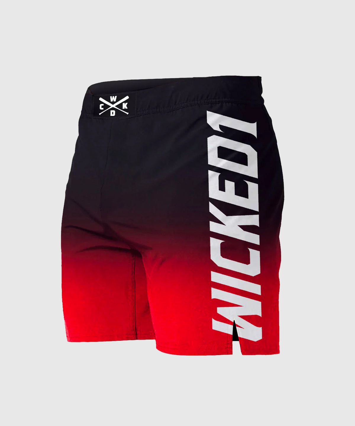 Wicked One Ghost Fightshorts - Schwarz/Rot