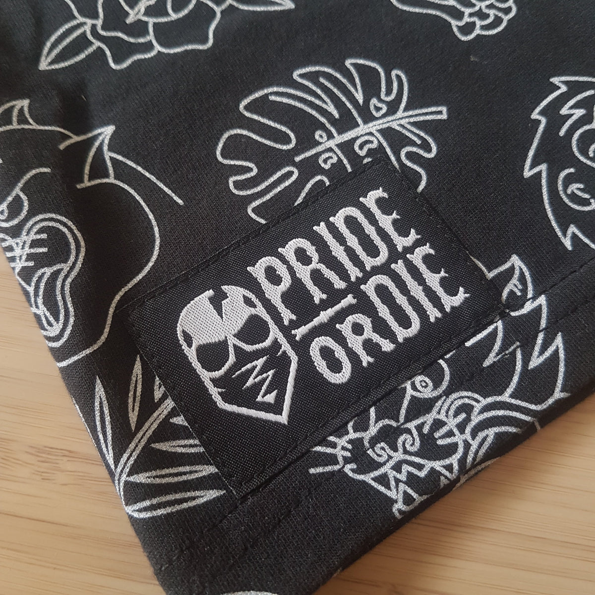 T-shirt Pride Or Die Wild Side - Noir