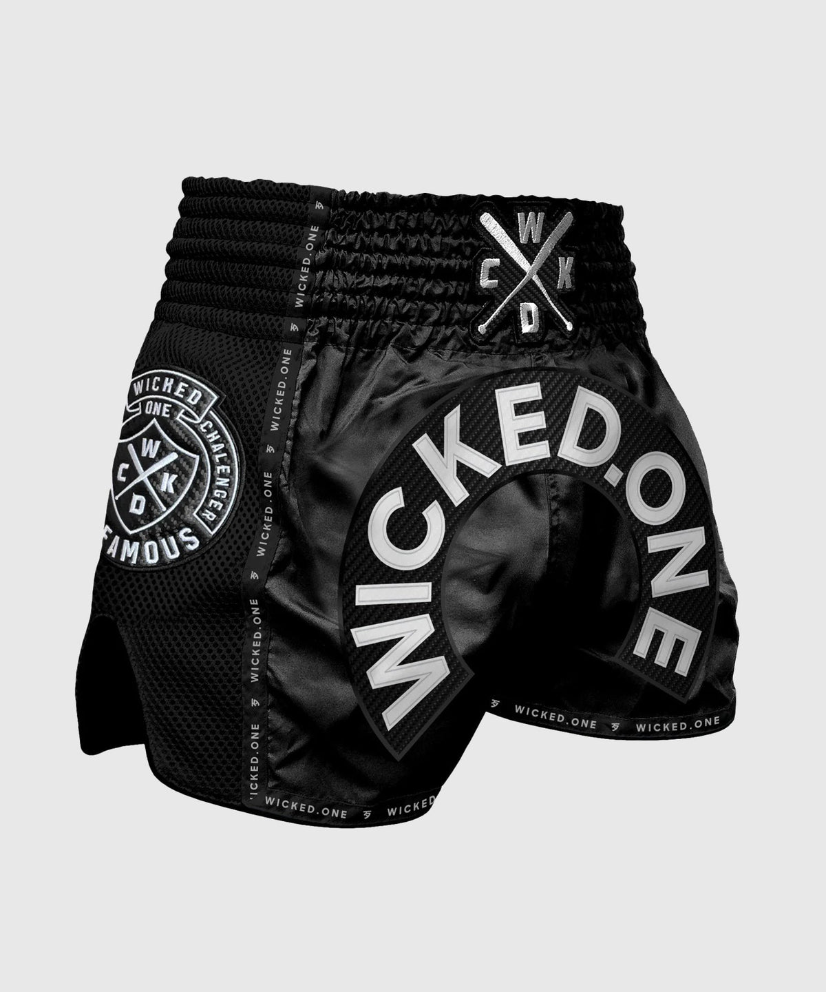 Short De Muay Thai Wicked One Herd - Noir