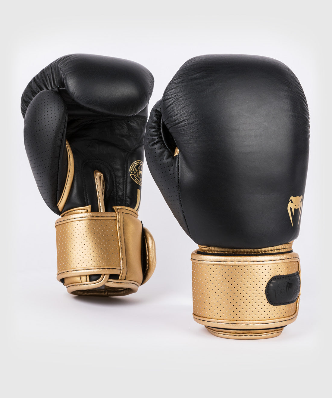 Guantes de boxeo Venum Power 2.0 - Negro/Dorado