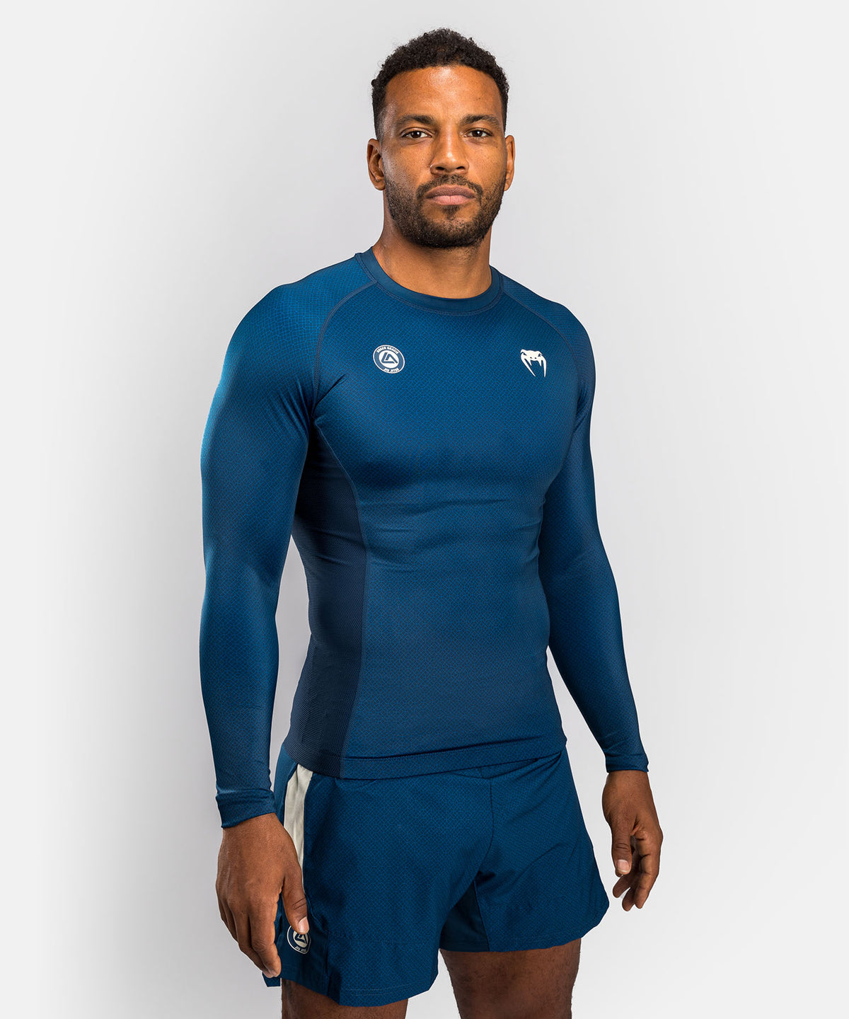 Venum x Roger Gracie Academy Rashguard Manga Larga - Azul