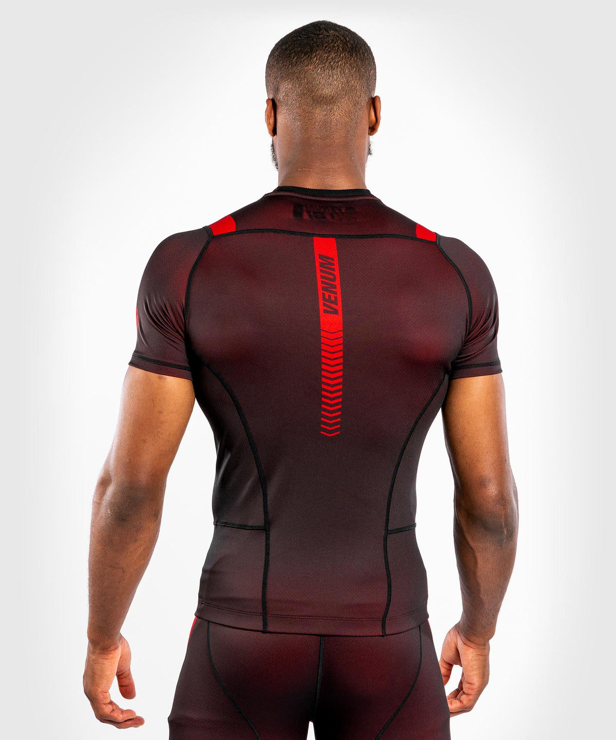 Venum NoGi 3.0 Rashguard - Short Sleeves - Black/Red