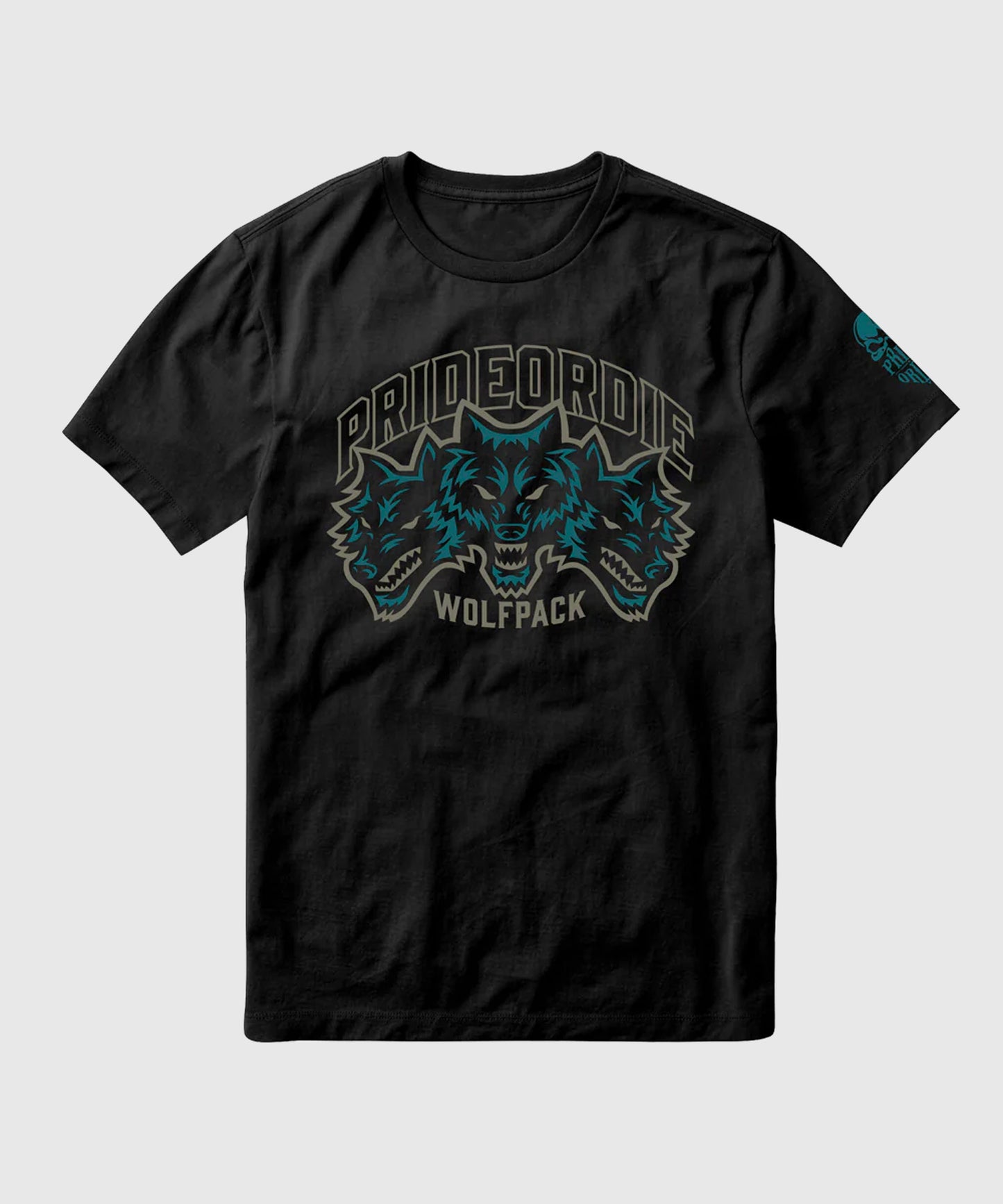 T-Shirt Pride Or Die Wolfpack V.3 - Noir