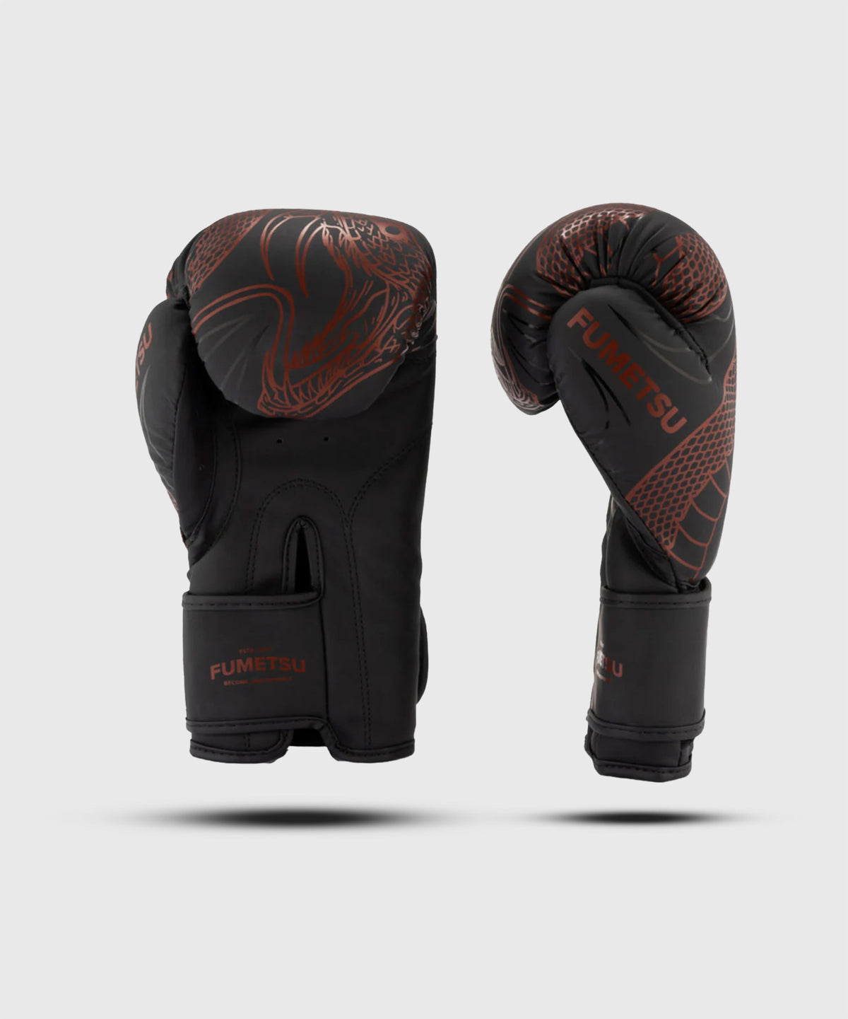 Fumetsu Anaconda Boxing Gloves - Black/Red