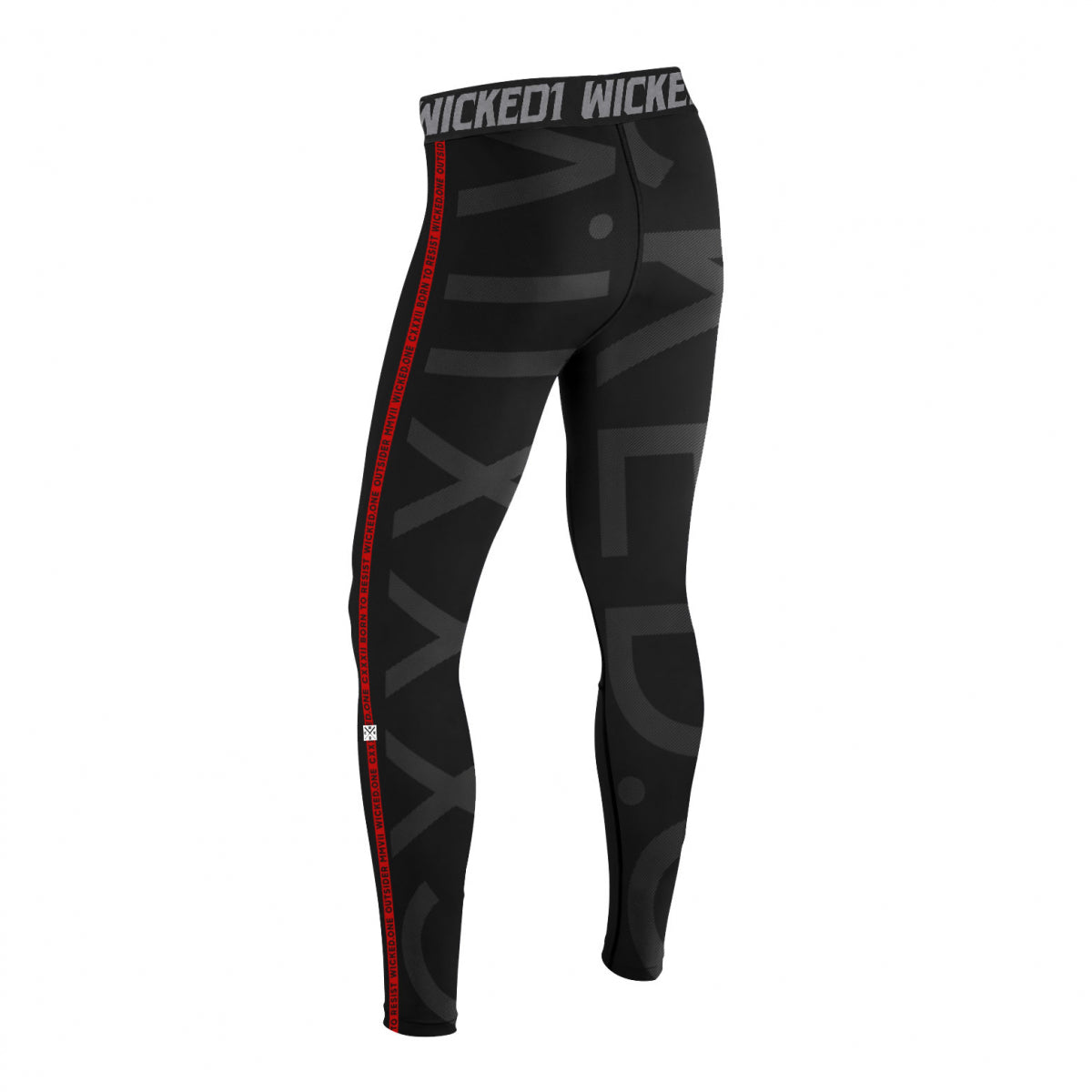 Wicked One Right Pantalones de Compresión - Negro