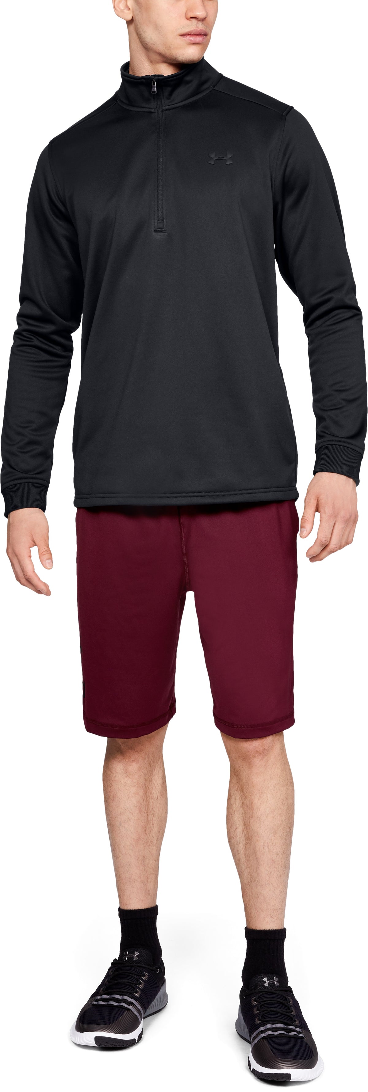Under Armour Fleece Langarmshirt – Schwarz