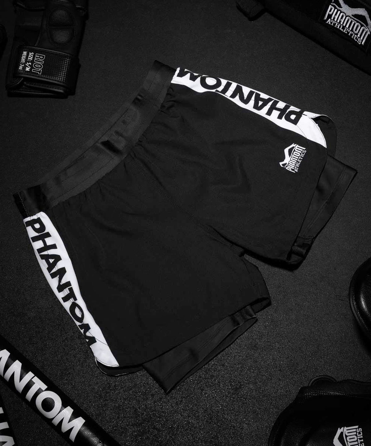 Phantom Athletics Fusion 2In1 Apex Fightshorts - Nero