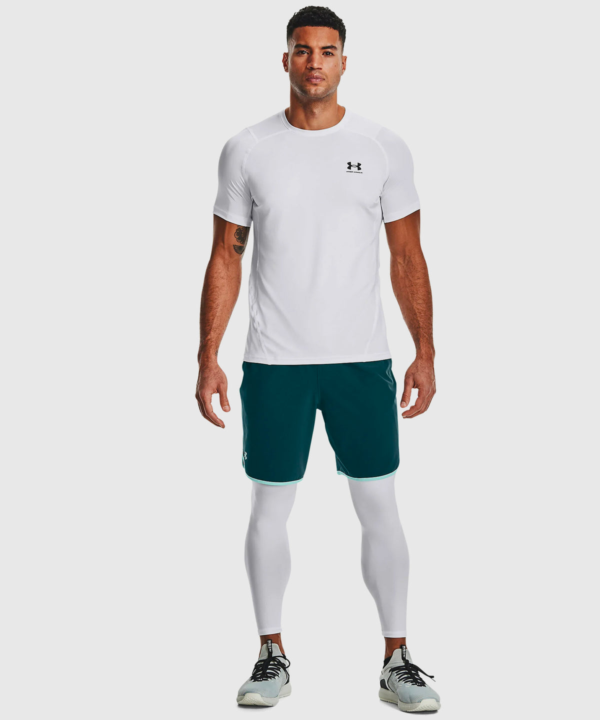Under Armour Heatgear® Pantalón de Compresión – Blanco