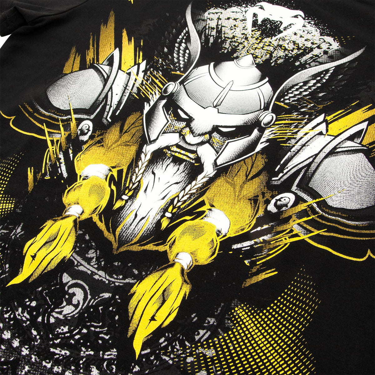 Camiseta Venum Viking 2.0 - Negro/Amarillo
