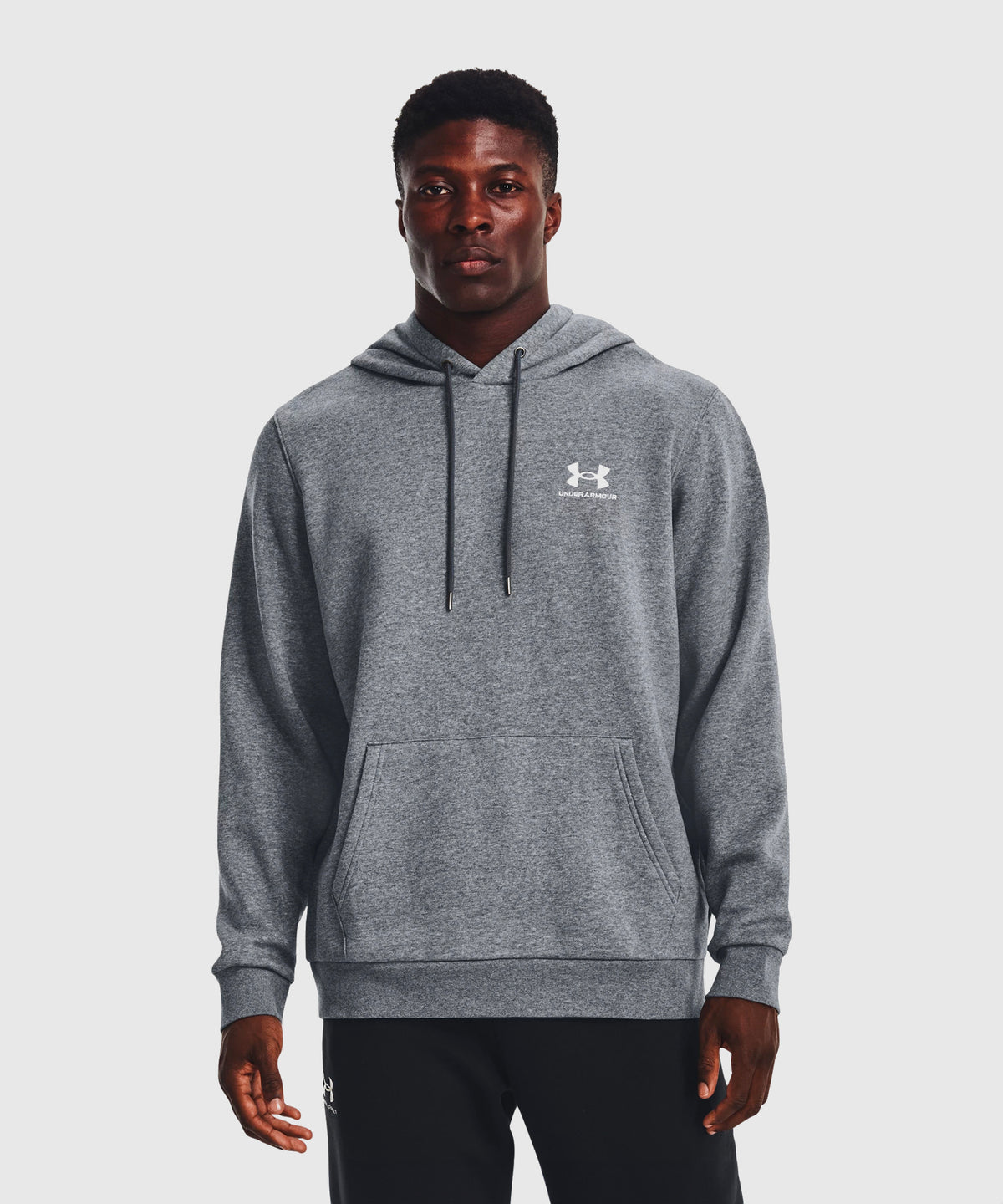 Sweat À Capuche Under Armour Ua Essential Fleece - Gris