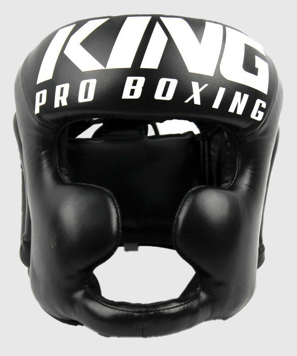 King Pro Boxing Casco de Protección - Negro