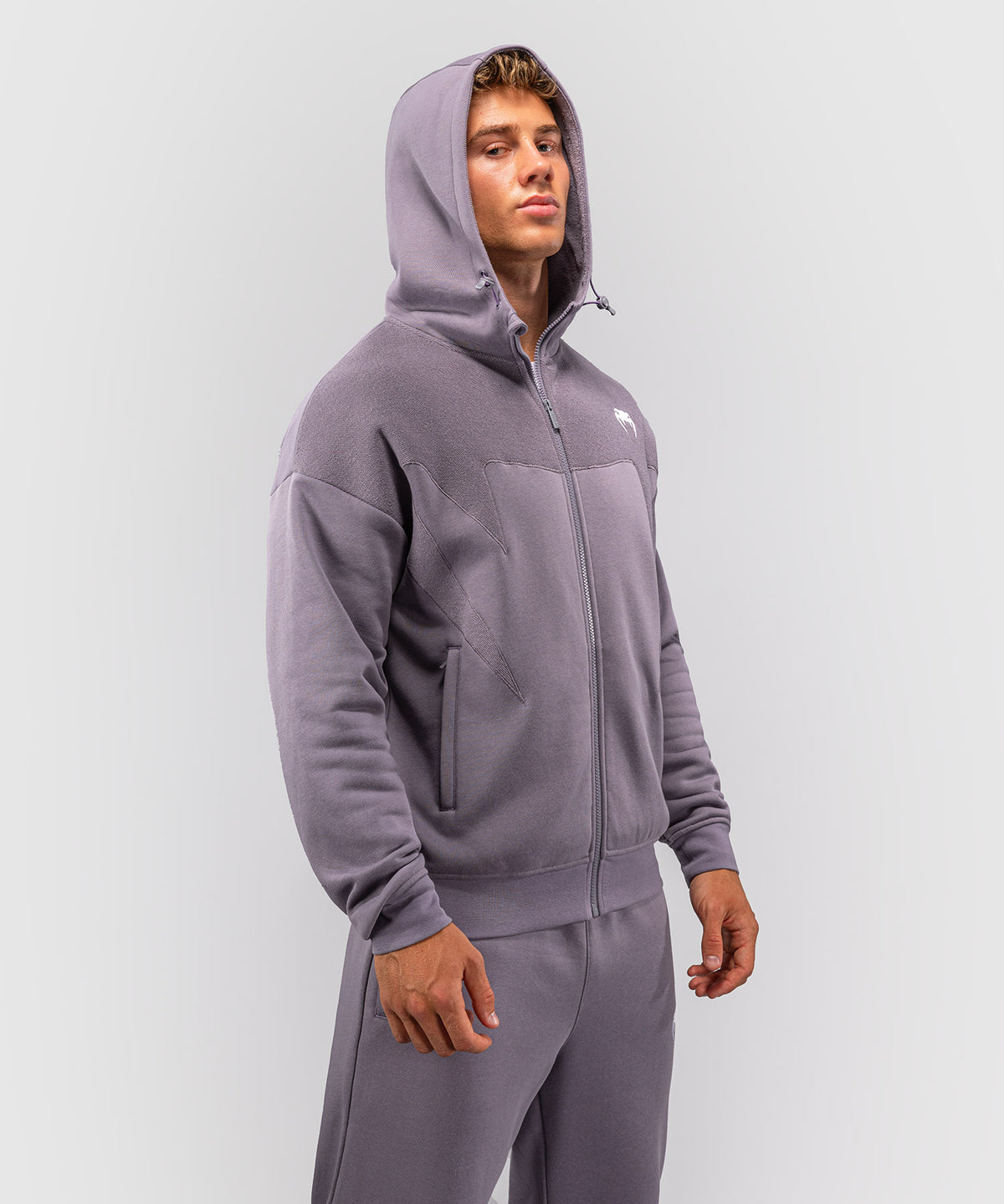 Venum Attack Fleece & Weave Chaqueta de chándal - Gris lavanda