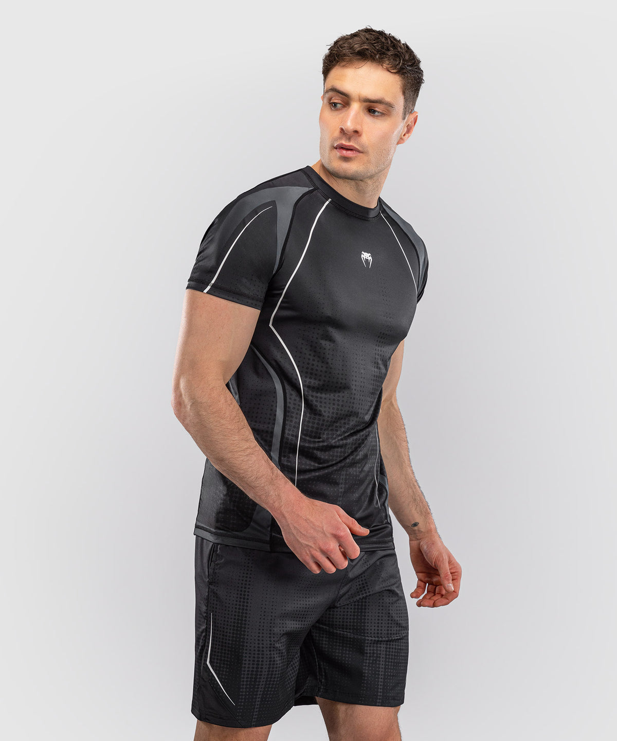 Venum Stealth Dry-Tech T-Shirt - Black/White