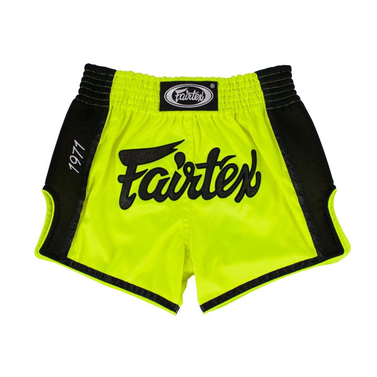 Fairtex Shorts de Boxeo Muay Thai – Amarillo Flúor