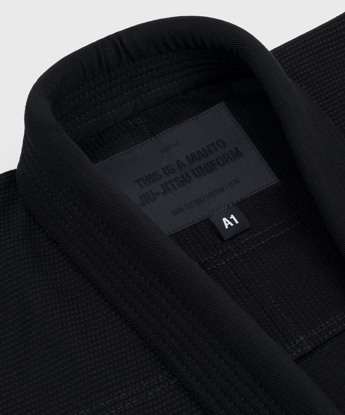 Manto Base 3.0 Gi da BJJ - Nero/Nero
