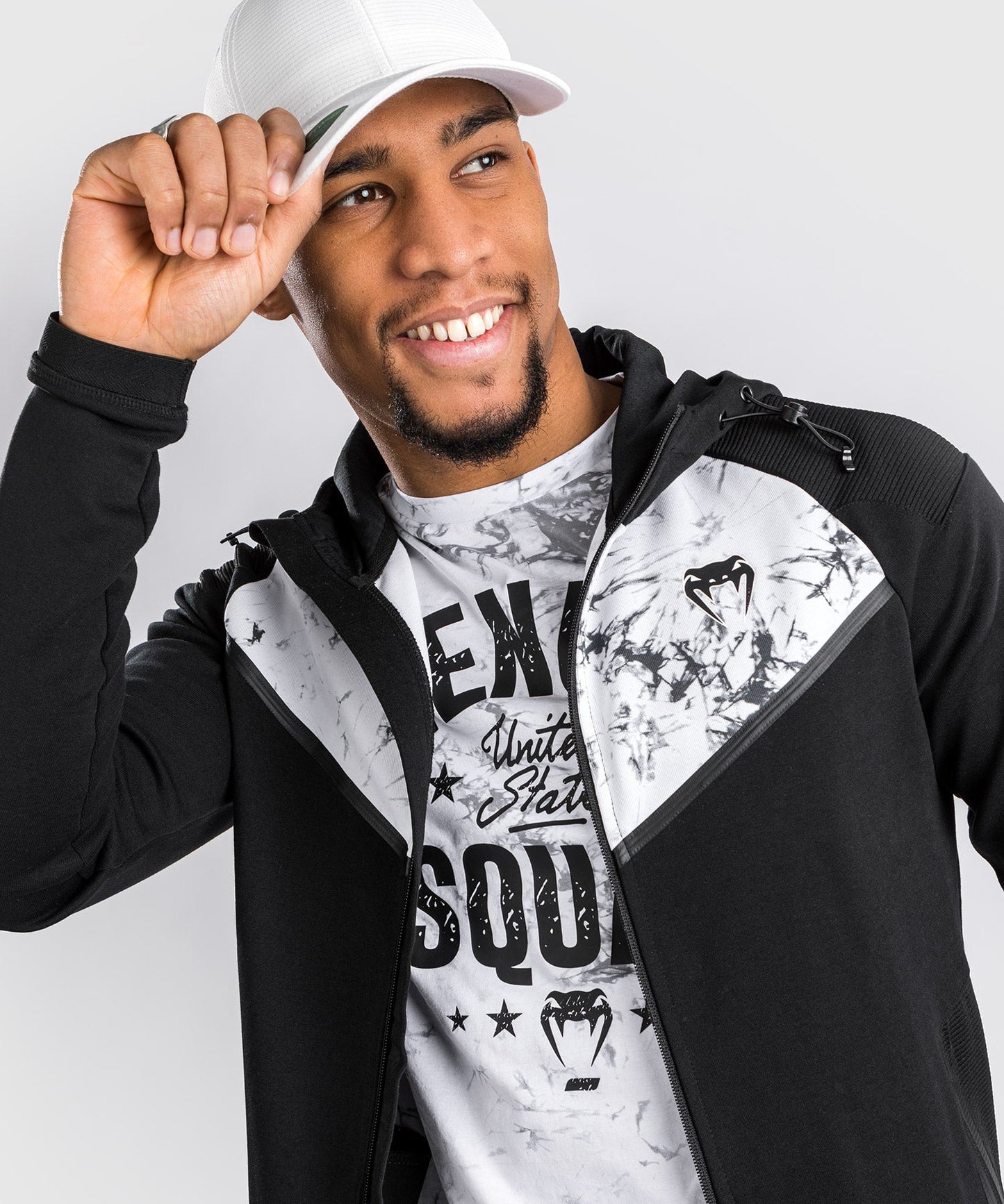 Sweatshirt Venum Laser Evo 2.0 - Noir/Marbre