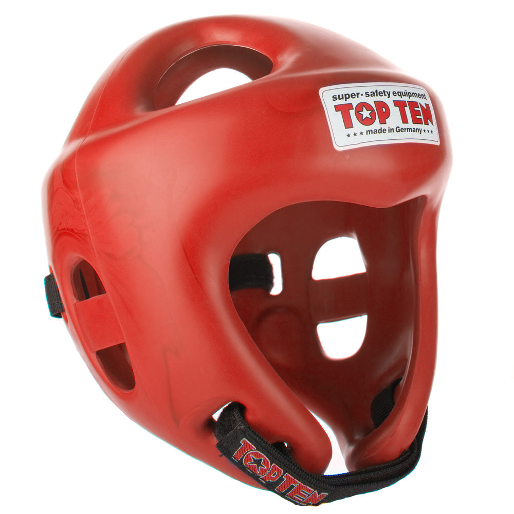 Casque de Boxe Top Ten Compétition Fight - Rouge