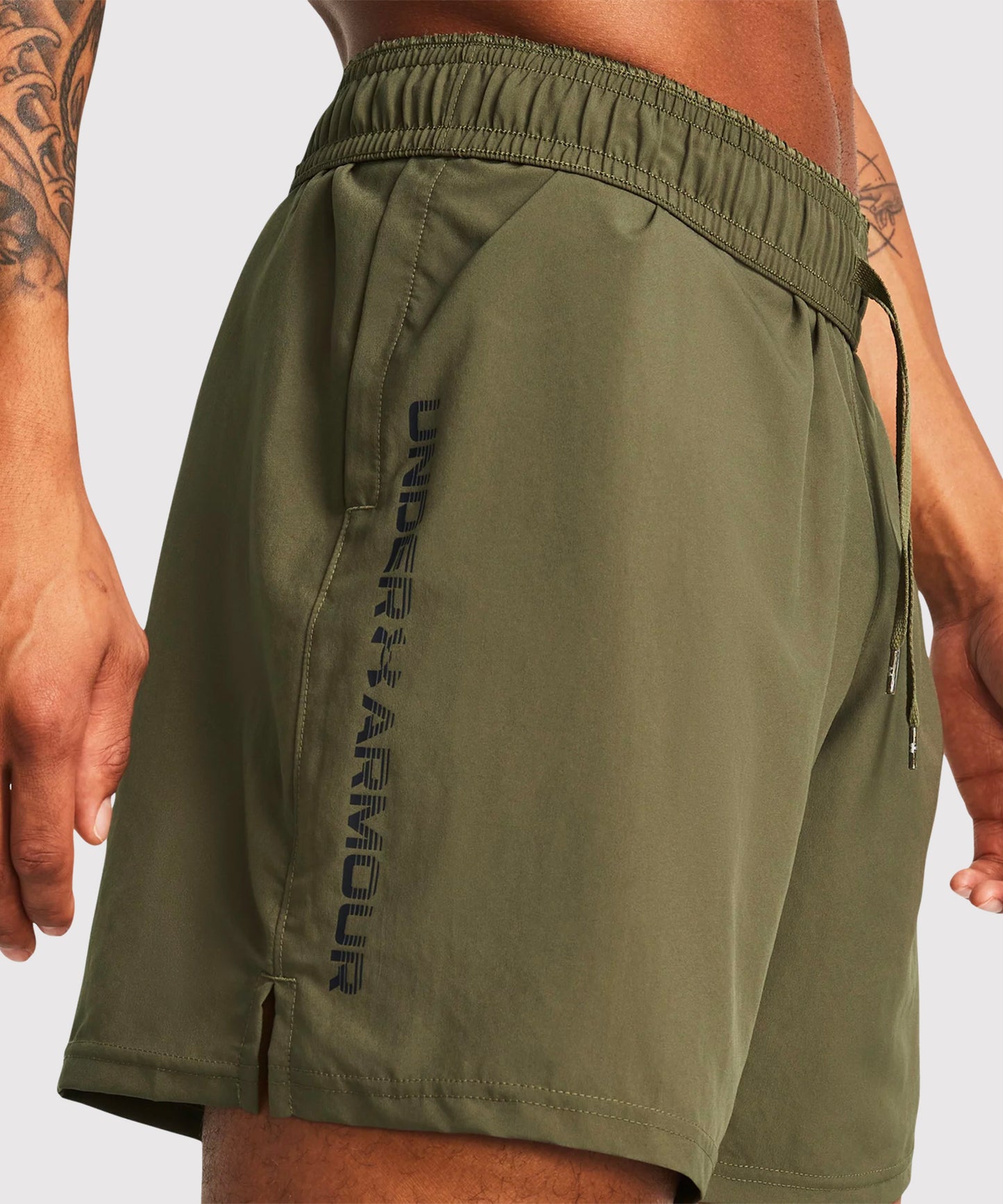 Under Armour Ua Woven Wordmark Shorts – Caqui