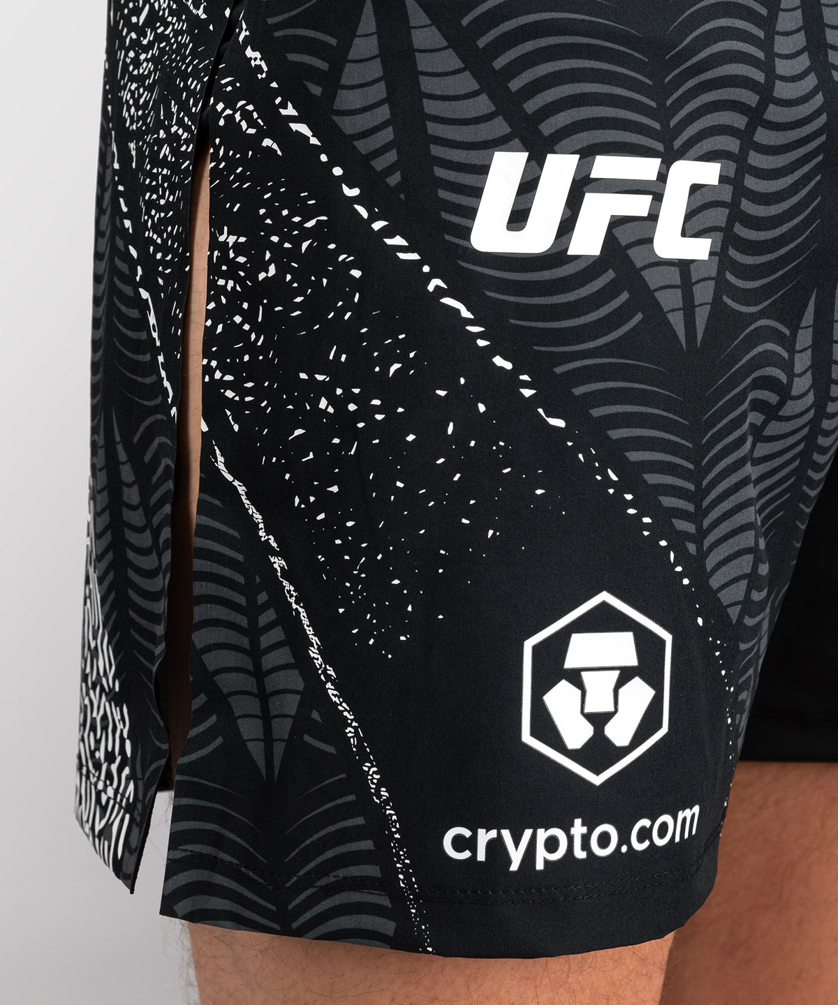 Men's UFC Zenith by Venum Black Authentic Fight Night Gladiator Fight Short