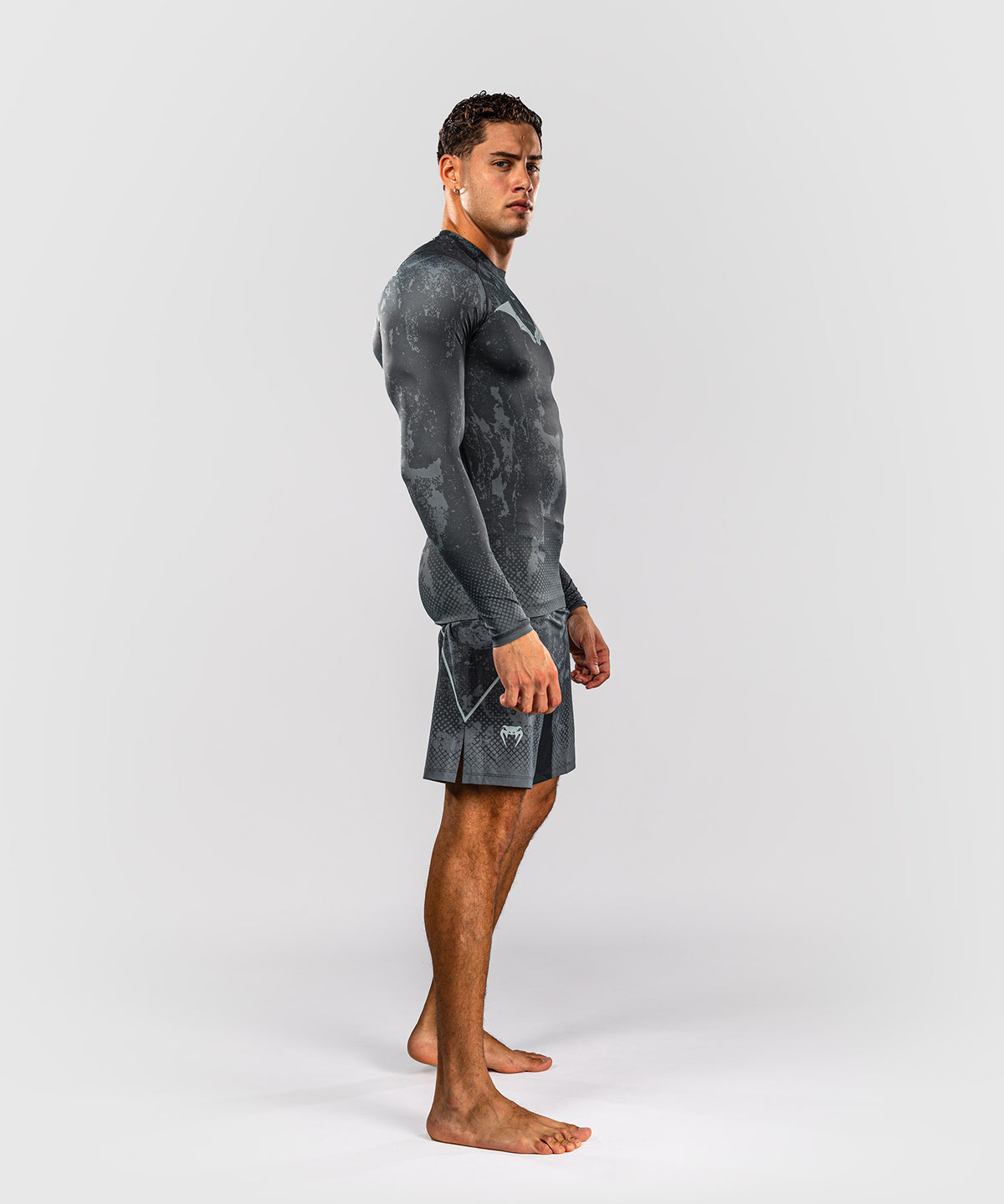Rashguard à manches longues Venum x Batman - Noir/Gris/Rouge