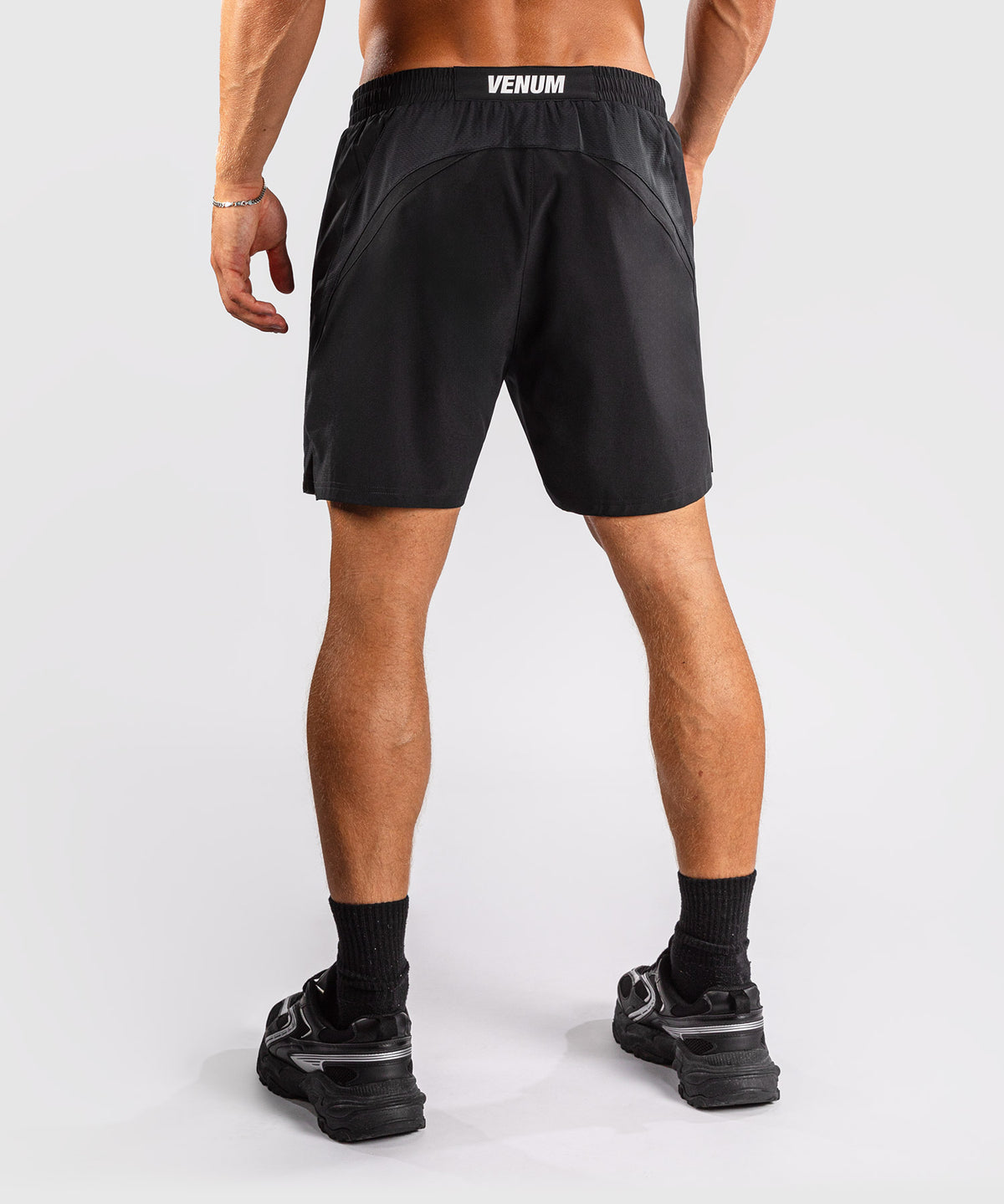 Venum G-Fit Scales Trainingsshorts – Schwarz/Anthrazitgrau