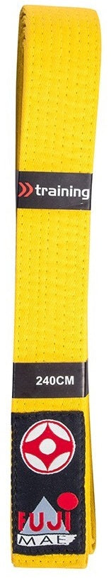 Fujimae Kyokushin Belt - Yellow