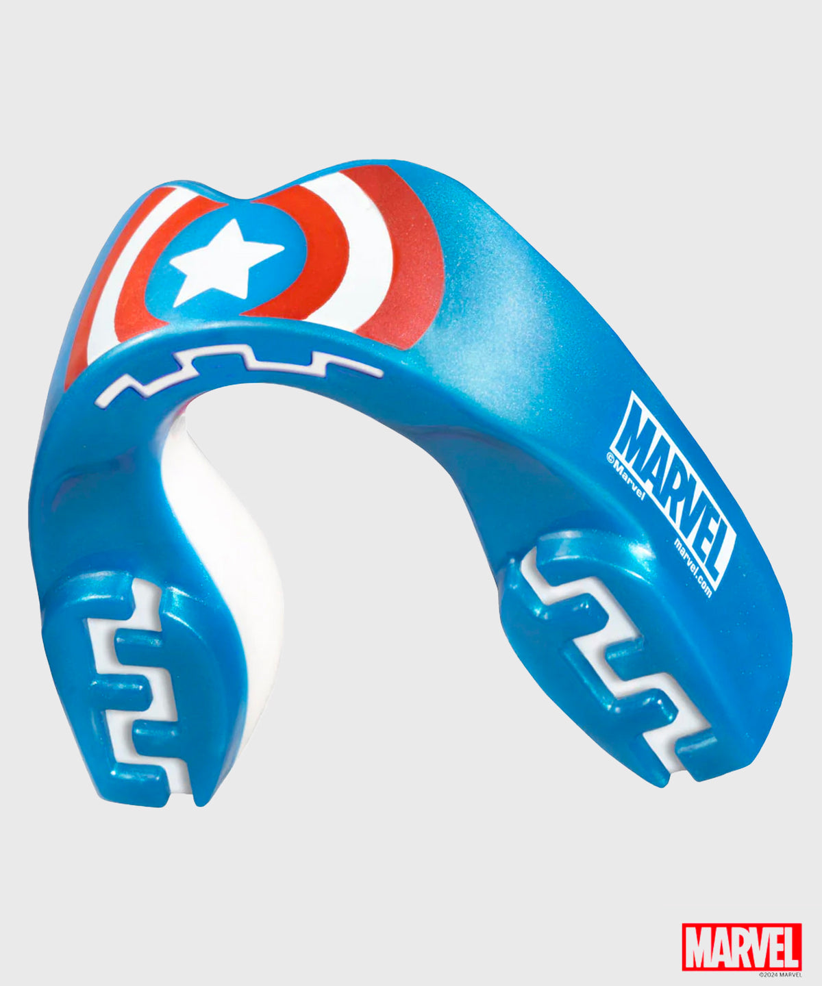 Safejawz Marvel - Captain America Paradenti - Blu