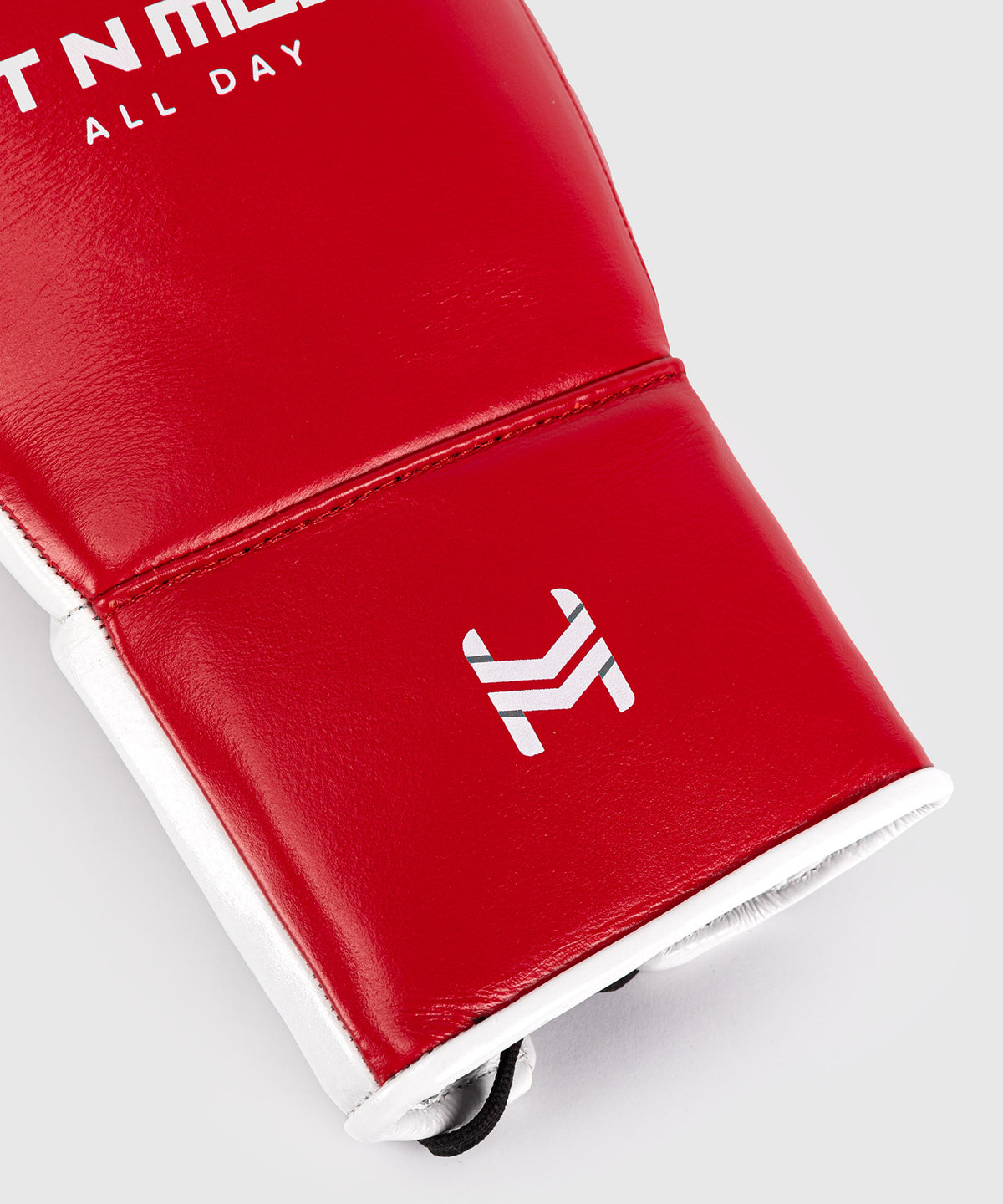 Hit N Move All Day® Pro Grip Plus Lace-up Boxing Gloves - Red/White