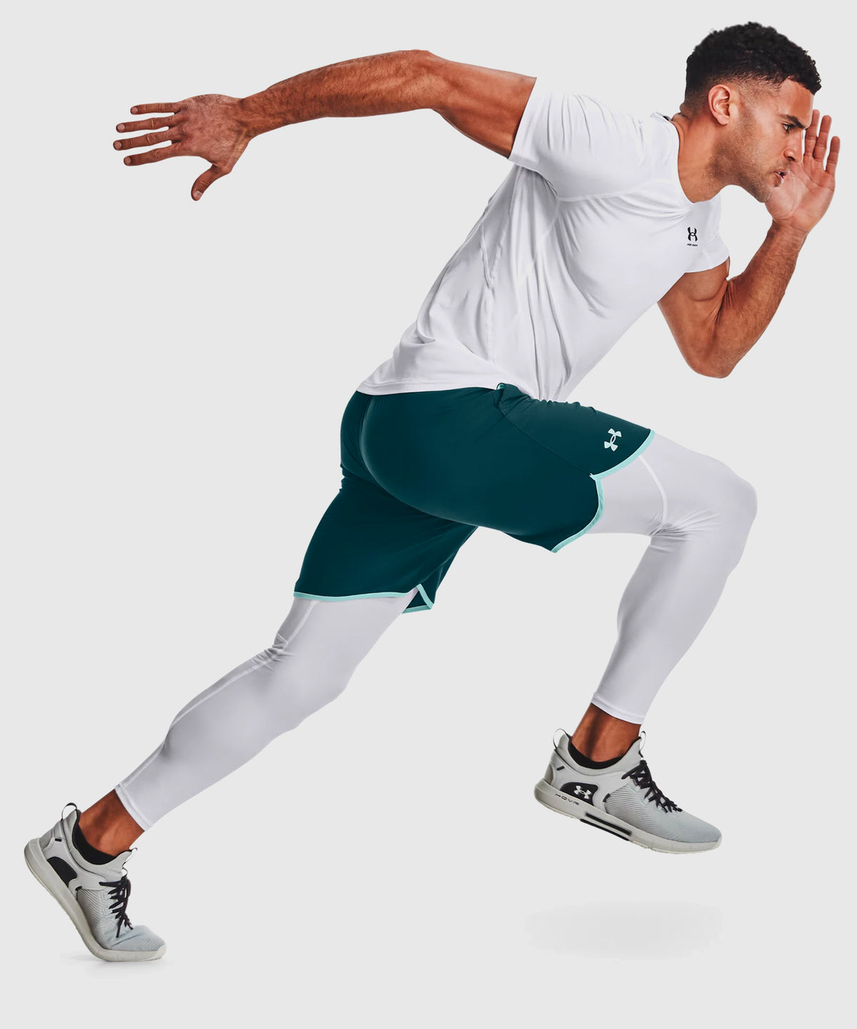 Under Armour Heatgear® Pantalón de Compresión – Blanco