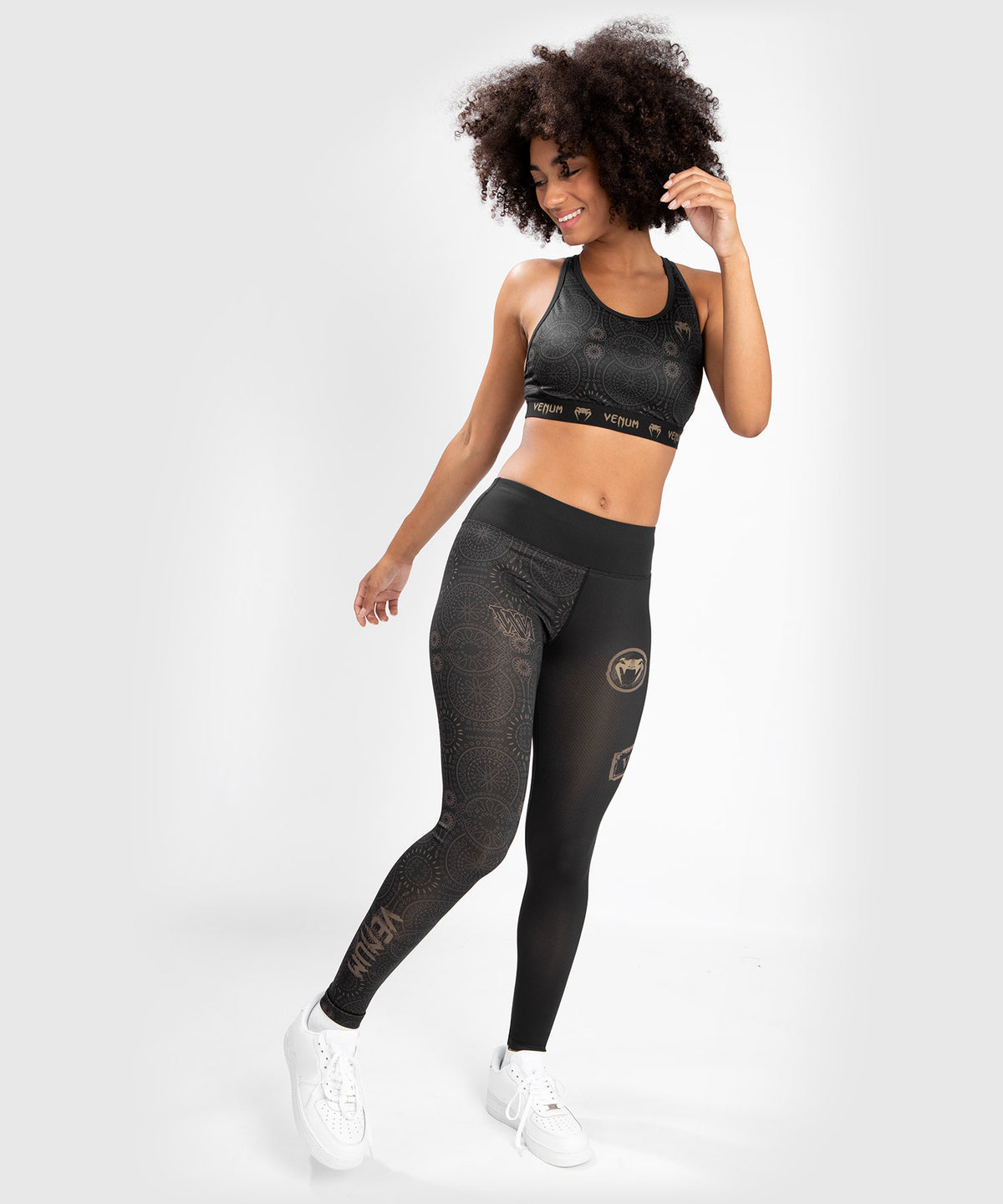 Venum Mujer Santa Muerte Dark Side - Legging - Negro/Marrón