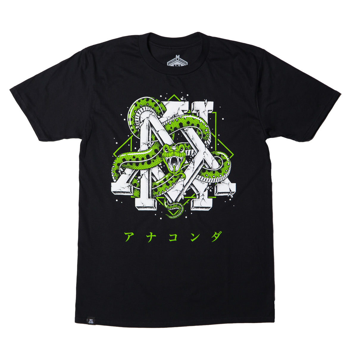 Scramble Newaza Anaconda T-Shirt - Schwarz