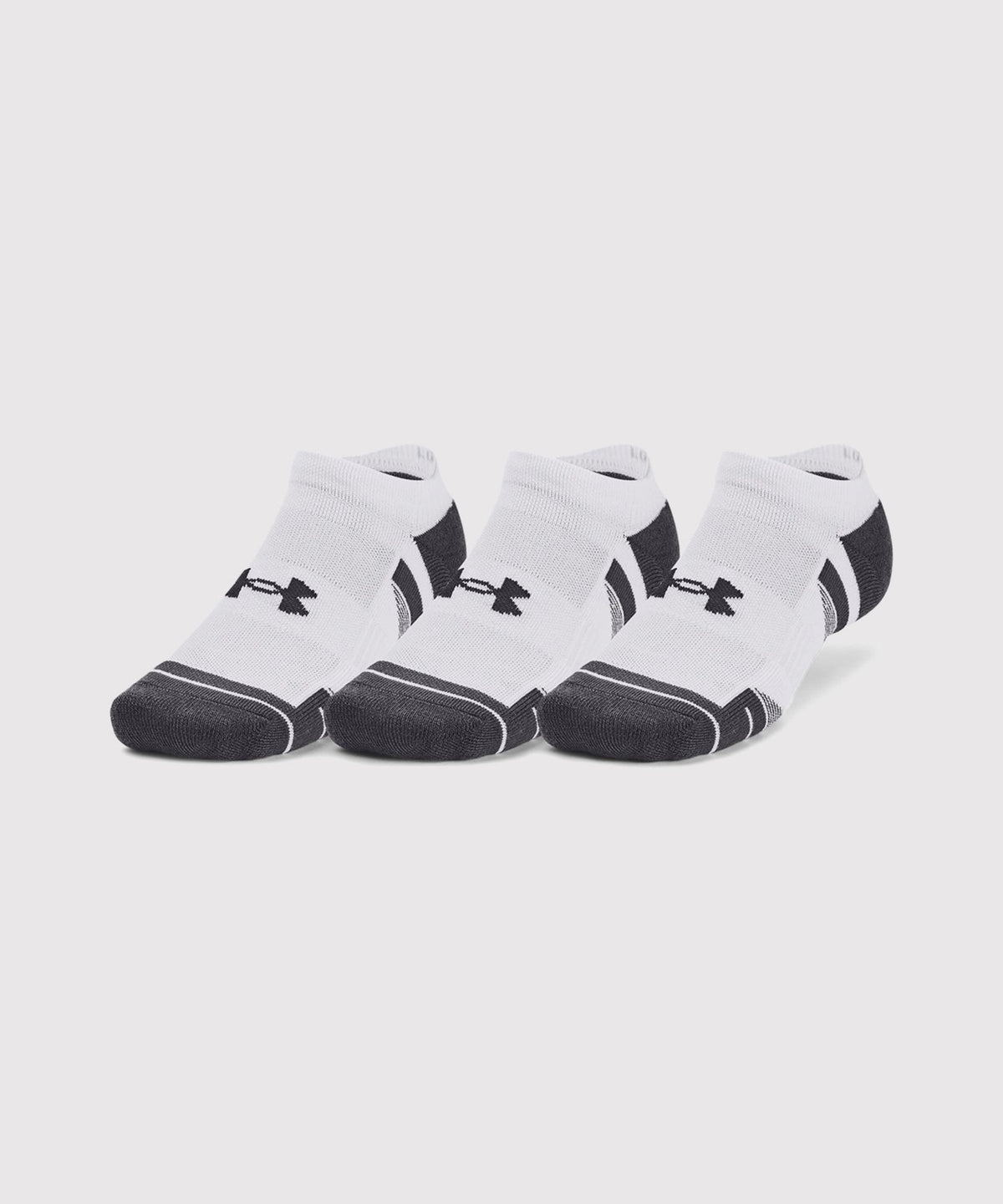 Lot De 3 Paires De Chaussettes Basses Under Armour Ua Performance Tech - Blanc