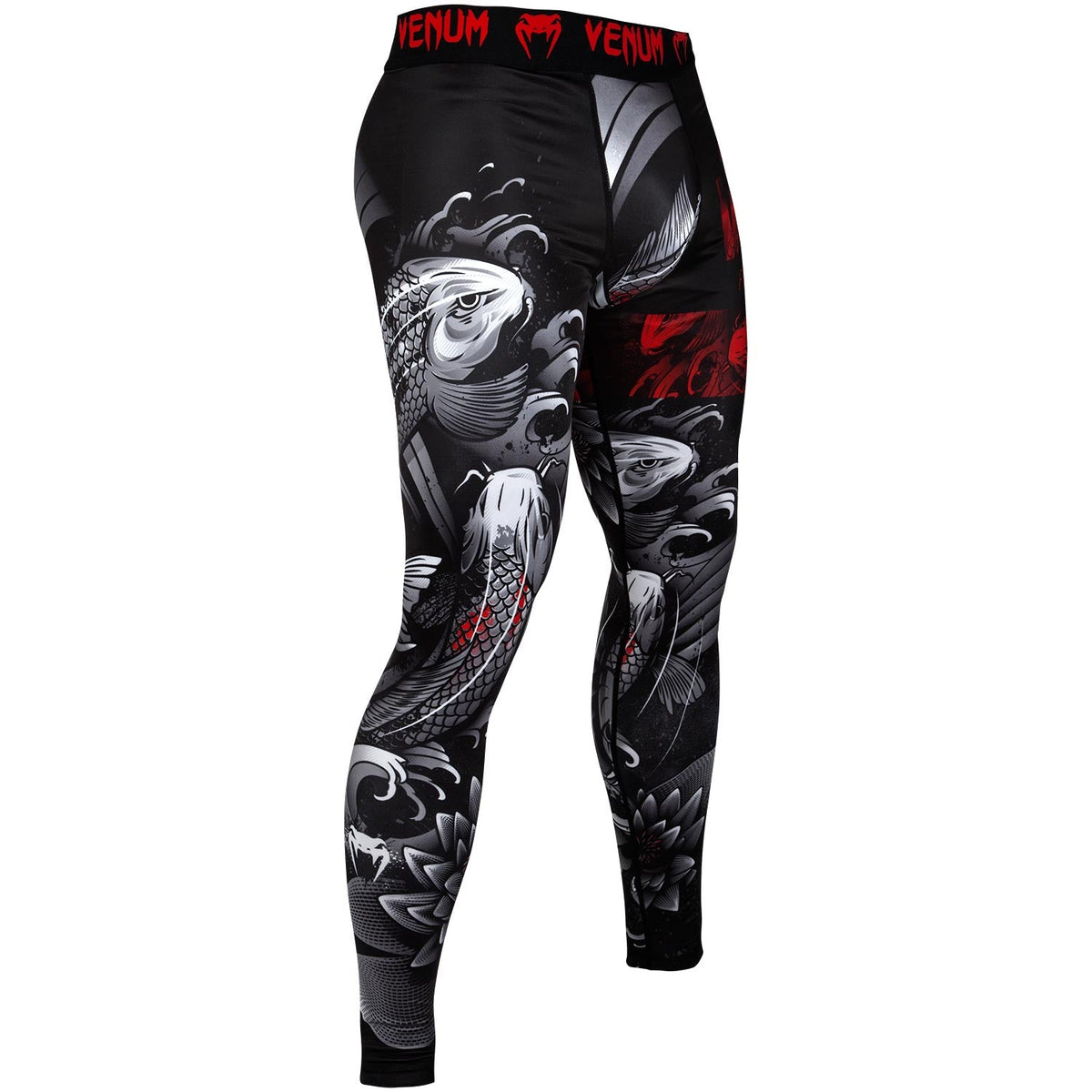 Pantalon de Compression Venum Koi 2.0 - Noir/Blanc