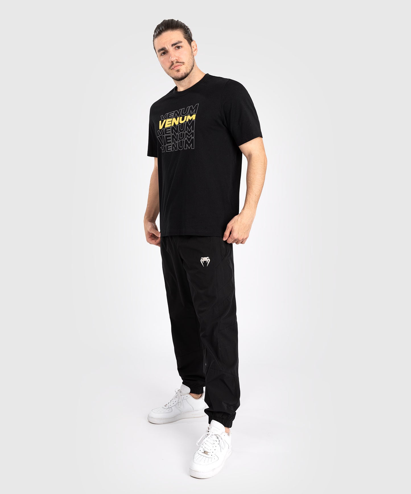 Venum Vertigo Camiseta de Manga Corta para Hombre - Negra/Amarilla