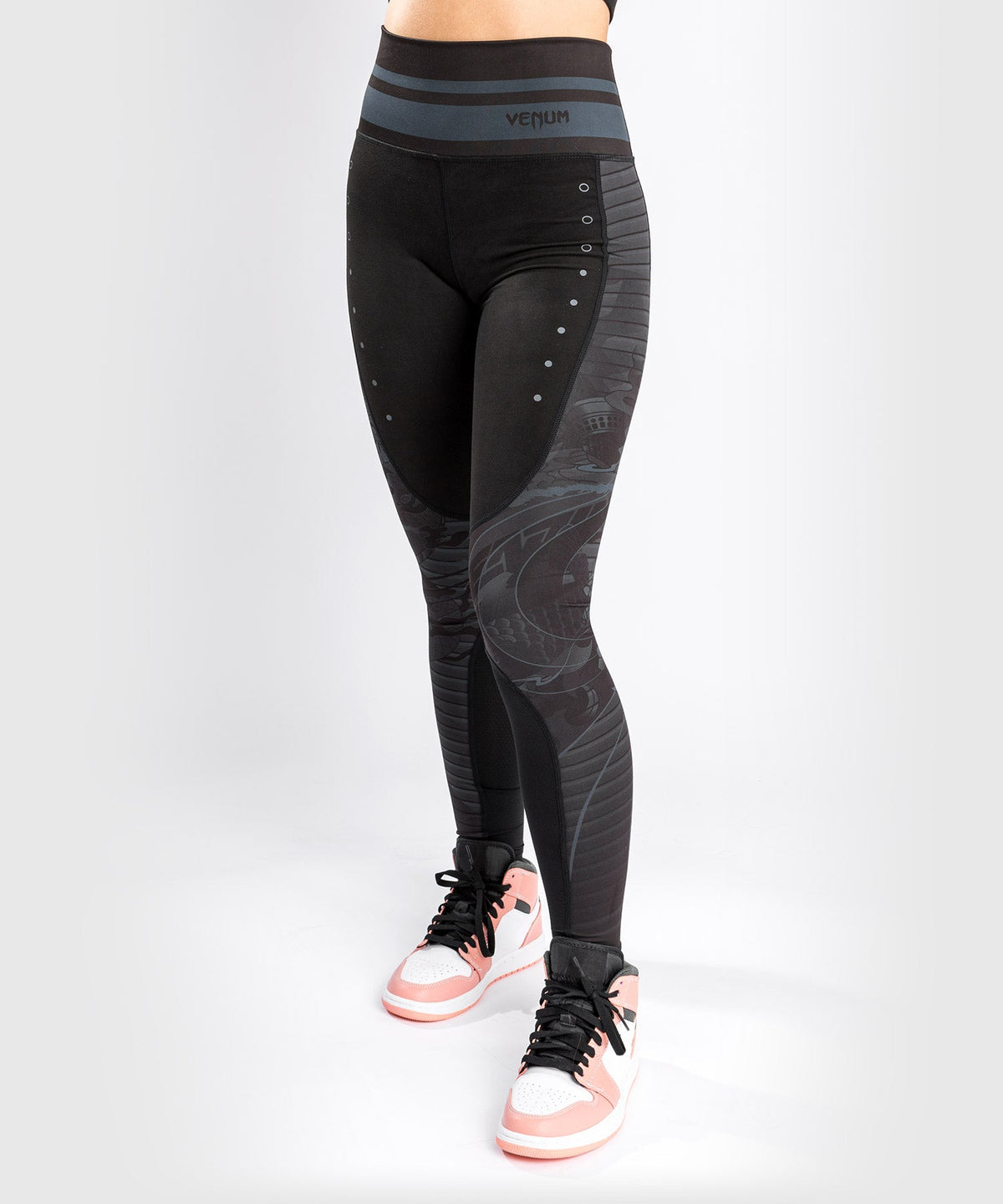 Venum YKZ21 Leggings - Schwarz/Schwarz