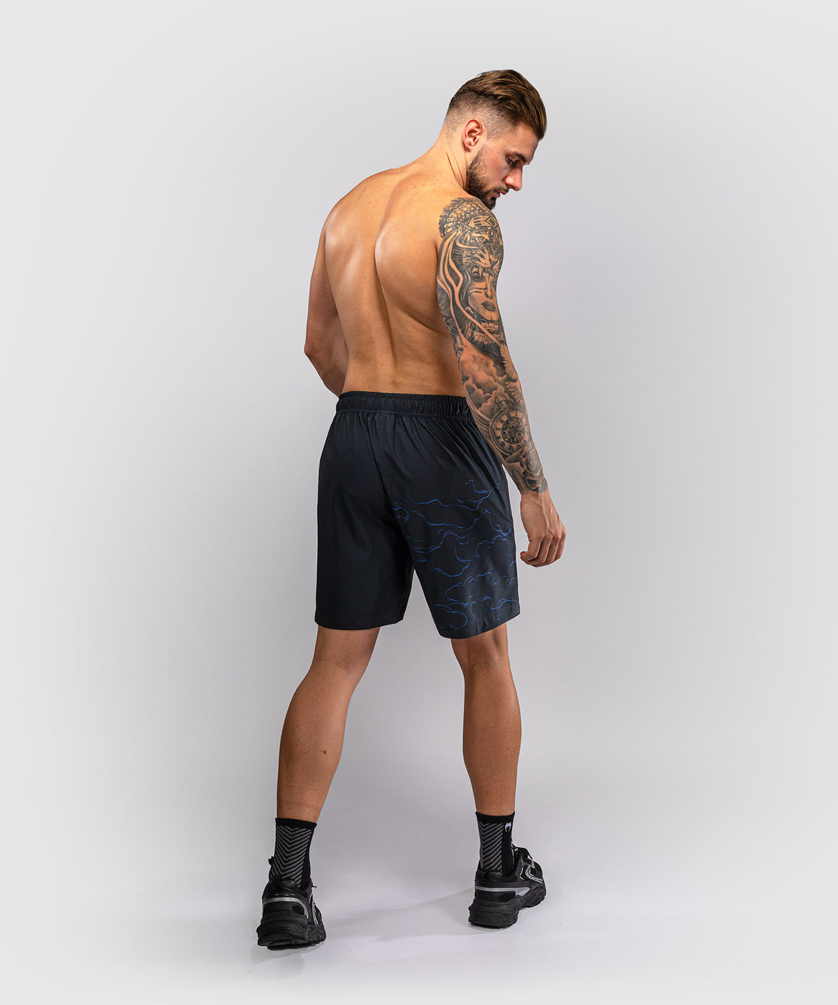 Venum Thunder Dragon Pantaloncini da Allenamento – Nero/Blu Reale