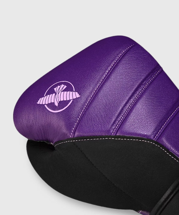 Hayabusa T3 Boxing Gloves - Black/Purple