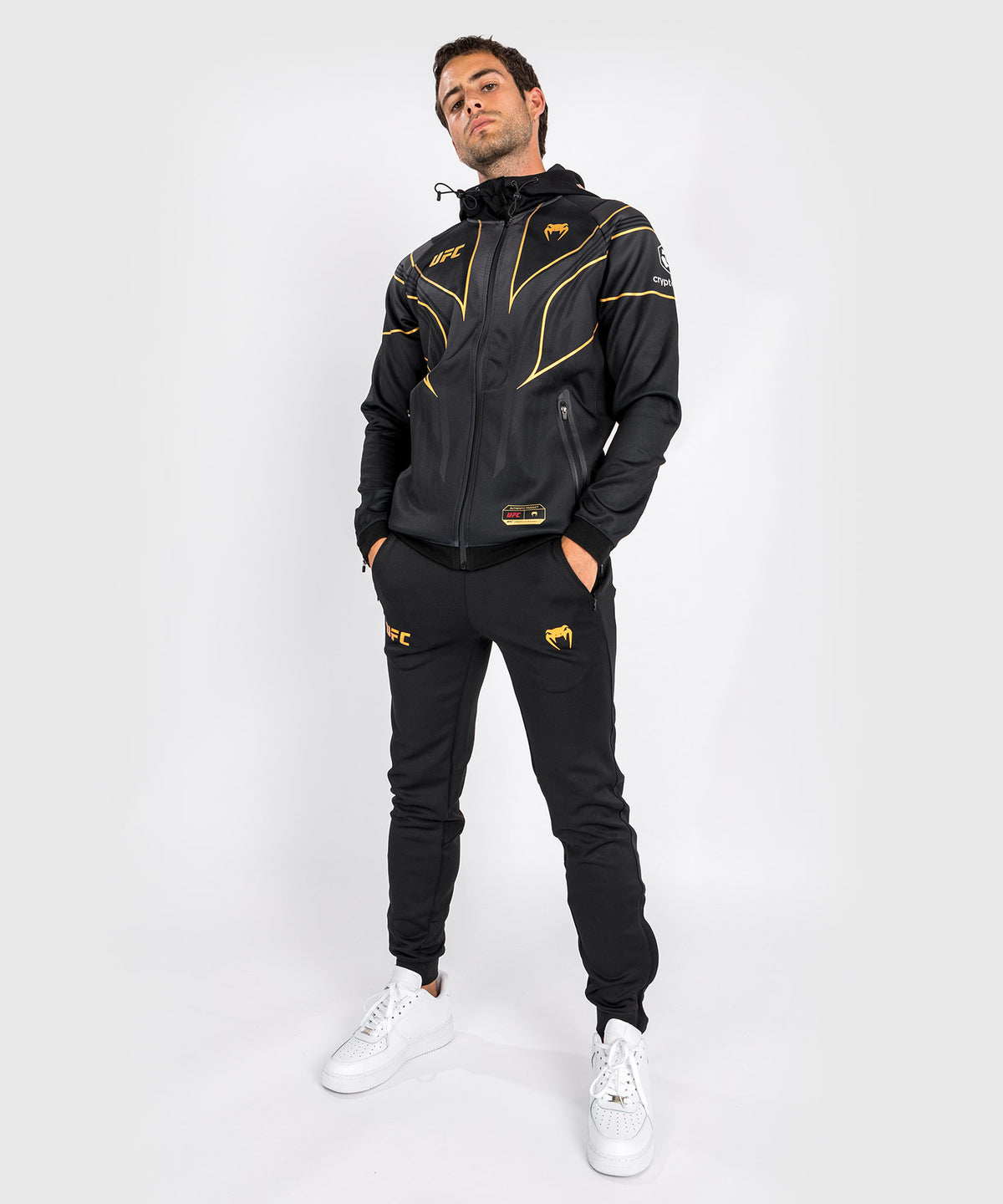 Sweatshirt à capuche pour Hommes UFC Venum Authentic Fight Night 2.0 Kit by Venum - Champion
