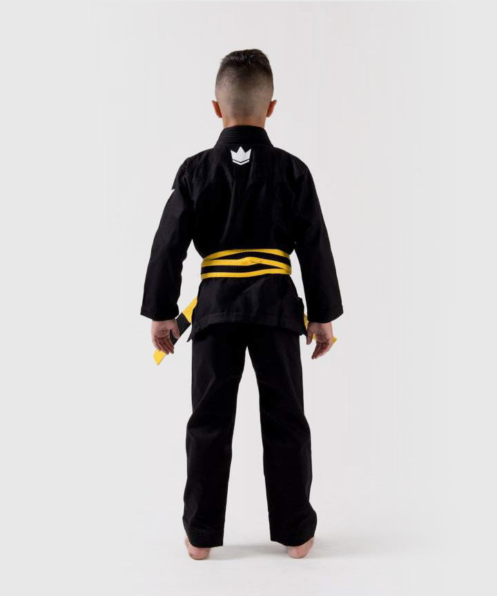 Kingz Kore Kinder BJJ Gi - Schwarz