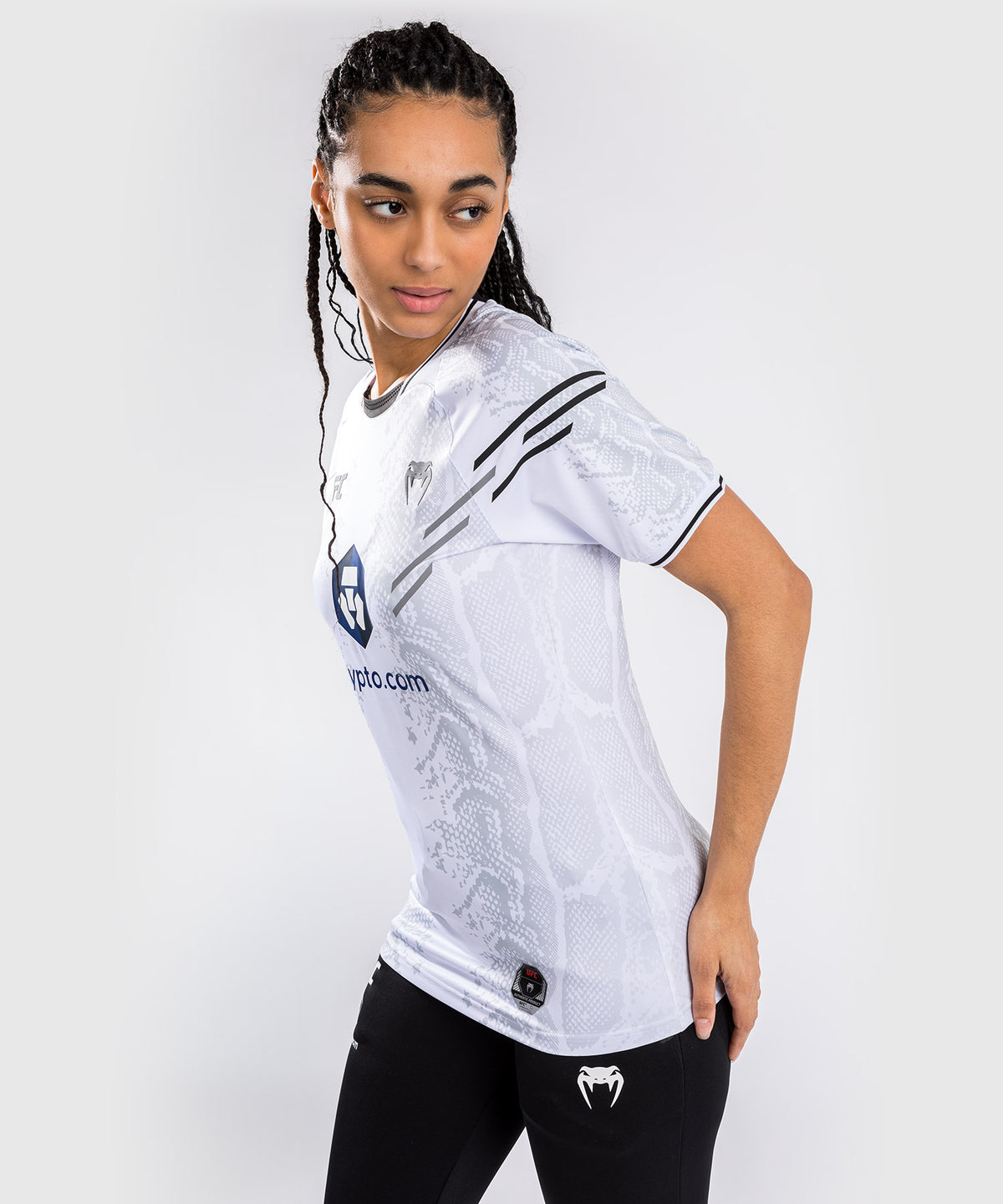 UFC Adrenaline by Venum Authentic Fight Night Walkout-Trikot für Frauen - Weiß