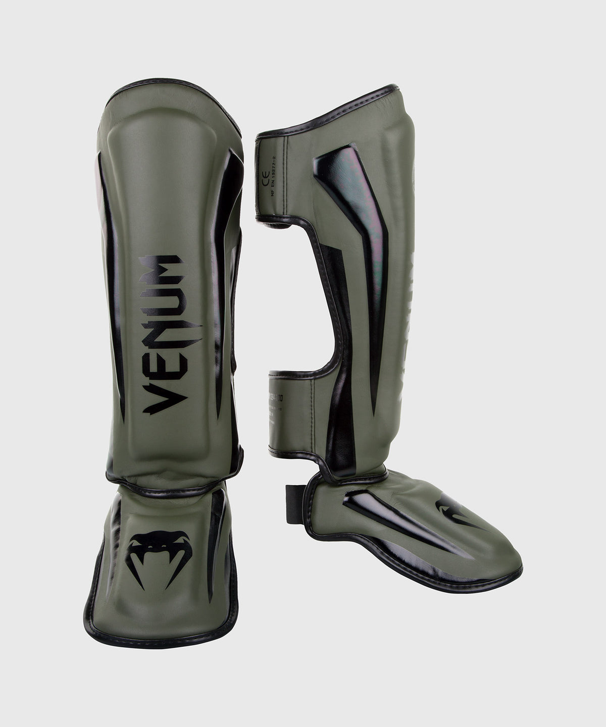 Venum Elite Standup Schienbeinschützer - Khaki/Schwarz