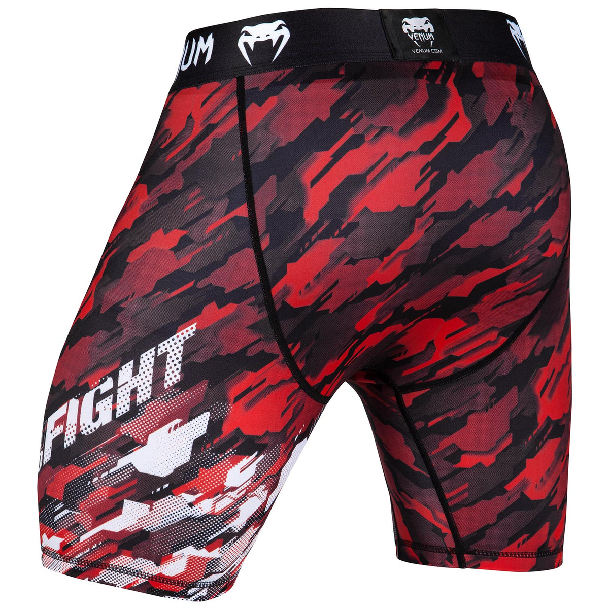 Short de compression Venum Tecmo - Rouge