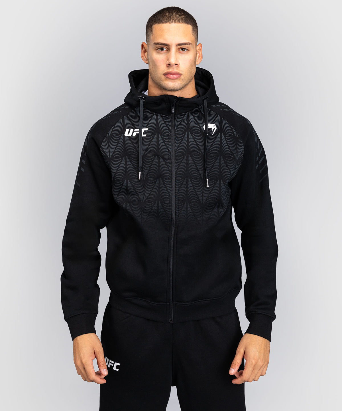 Men’s UFC Zenith by Venum Replica Black Zip Hoodie