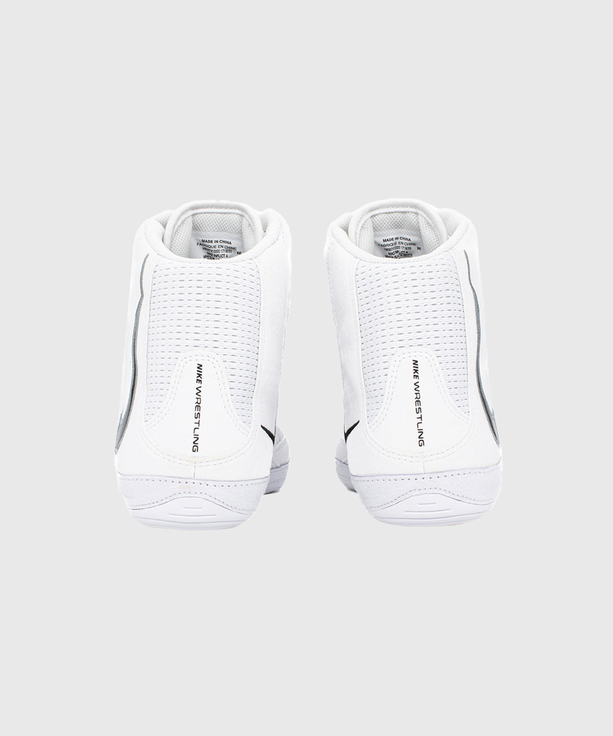 Nike Inflict 4 Wrestling Shoes - White/Black